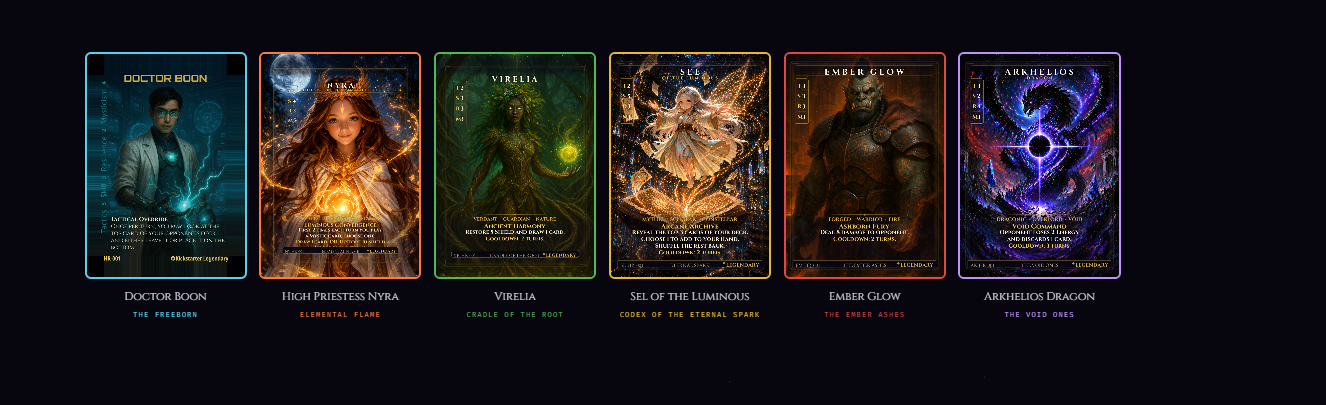 The six heroes of Book One