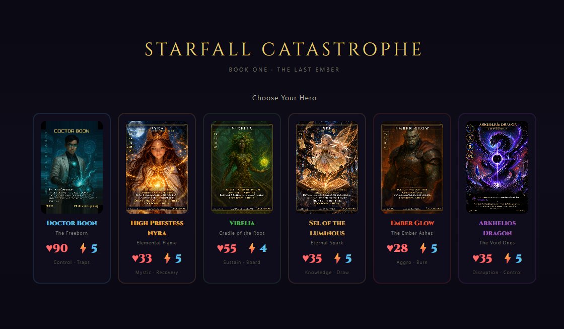 Starfall Catastrophe - Choose Your Hero