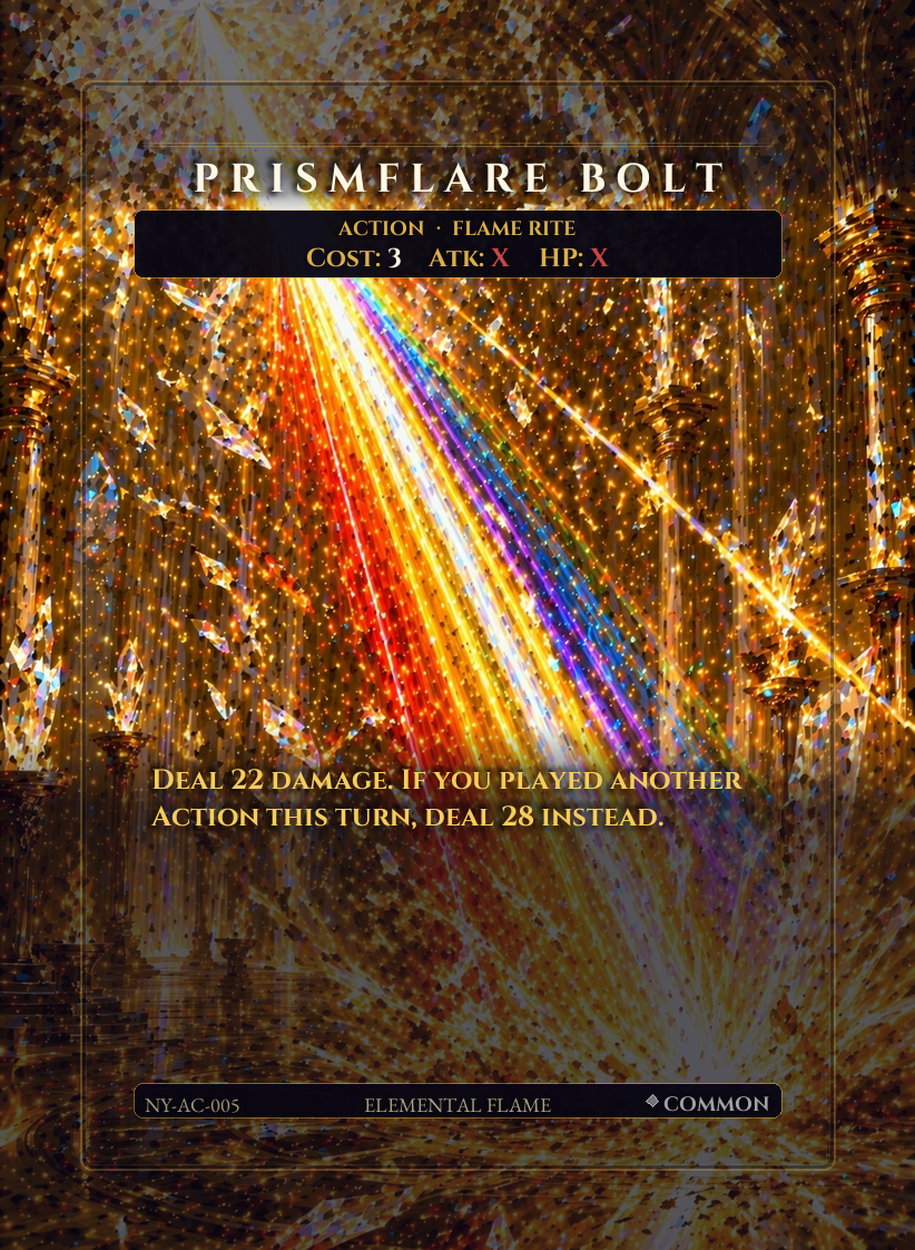 Prismflare Bolt