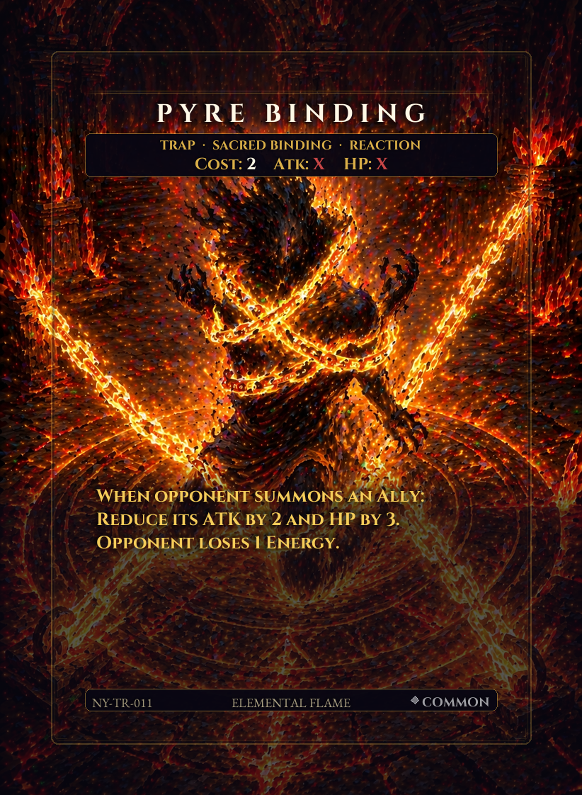 Pyre Binding
